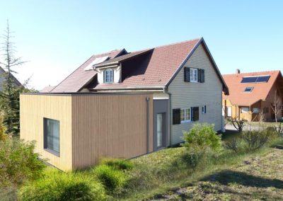 2018 – Extension d’une maison à Gougenheim (mission complète)