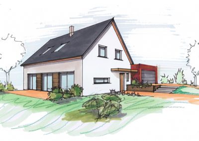 2016 – Construction d’une maison à Eckwersheim (mission PC)
